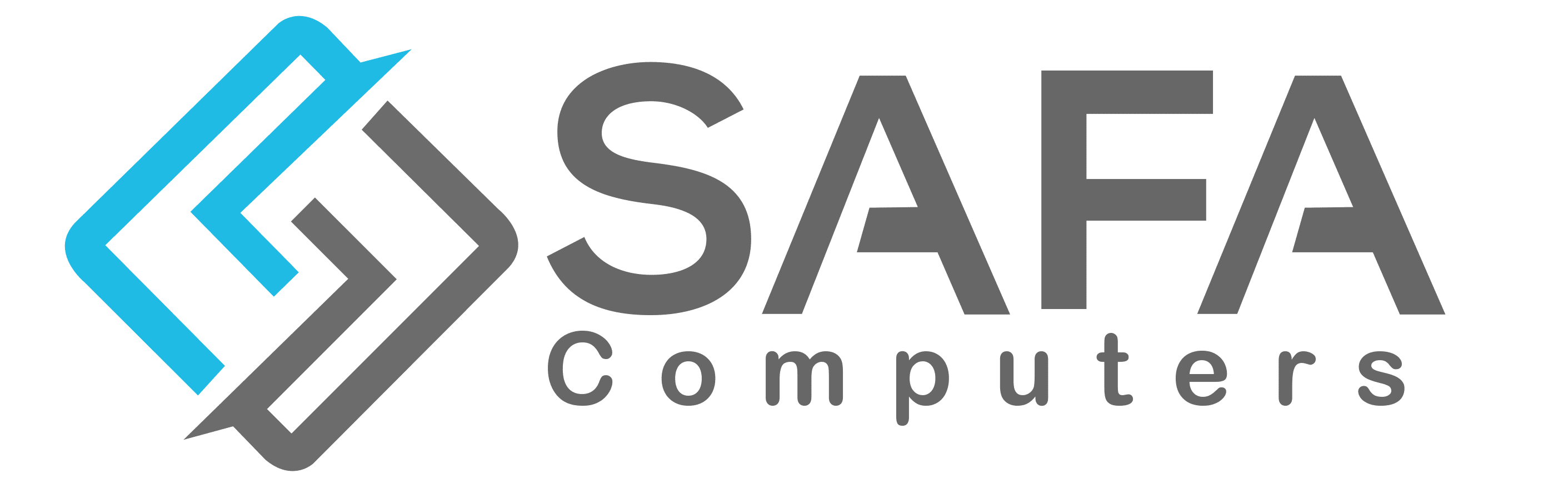 Safa Computers — storefront & administration system project preview